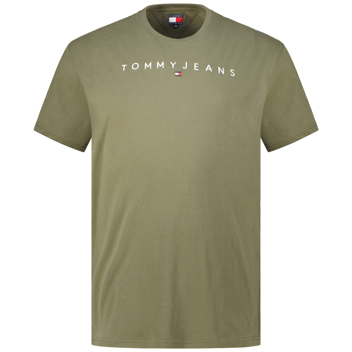 Tommy Jeans Plus Rundhalsshirt TJM REG LINEAR LOGO TEE EXT in Große Größen, günstig online kaufen