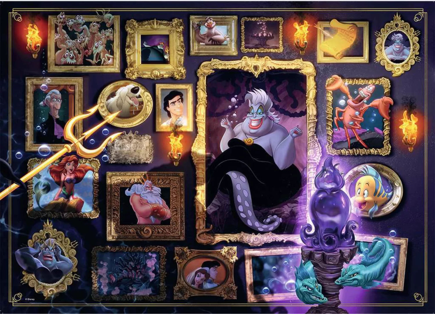 Disney Villainous: Ursula - Puzzle 1000 Teile günstig online kaufen