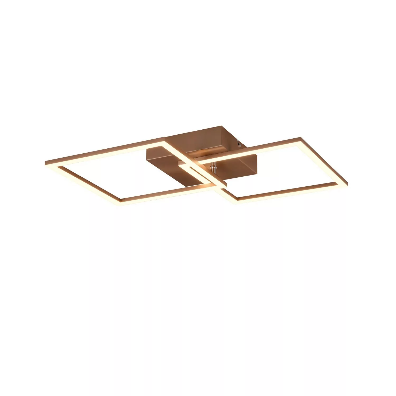 Reality LED-Deckenleuchte Trail 1-flammig Coffee 44,6 cm x 39,6 cm günstig online kaufen