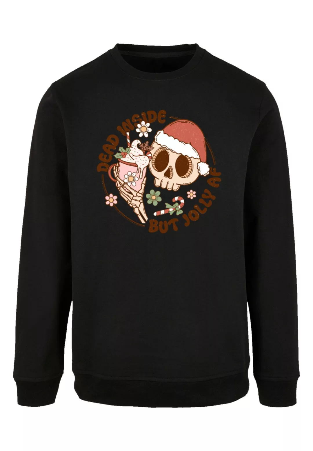 F4NT4STIC Sweatshirt "Dead inside but jolly AF Weihnachten", Premium Qualit günstig online kaufen