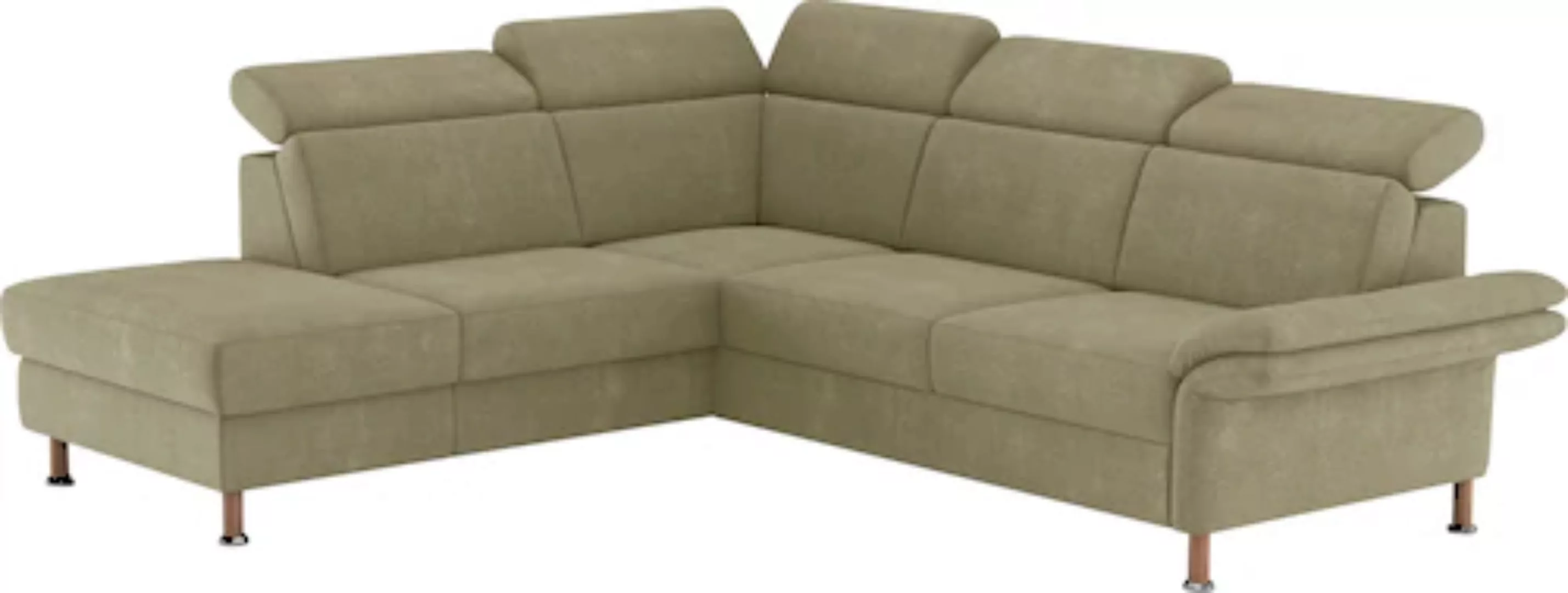 Home affaire Ecksofa »Calypso L-Form«, mit Relaxfunktion motorisch im Sofa günstig online kaufen