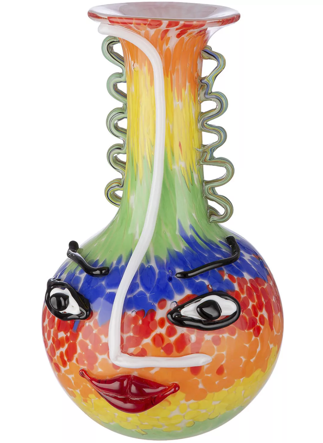 Casablanca by Gilde Tischvase »Glasart Designvase "Salvato" aus Glas«, (1 S günstig online kaufen