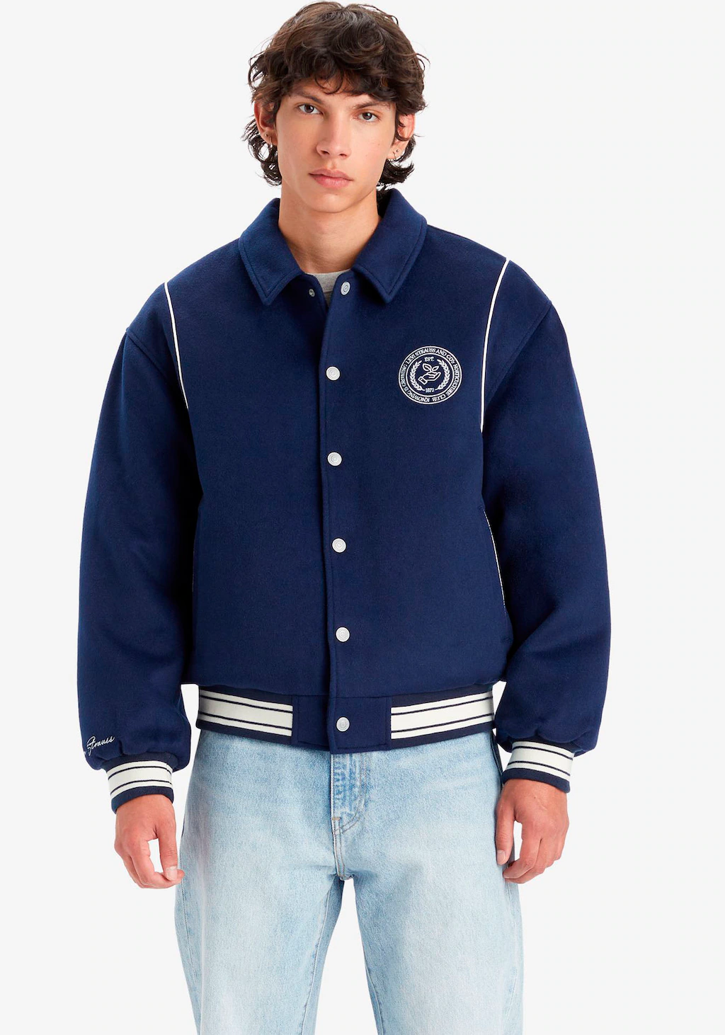 Levi's® Collegejacke SUTRO LETTERMAN JACKET BLUES günstig online kaufen