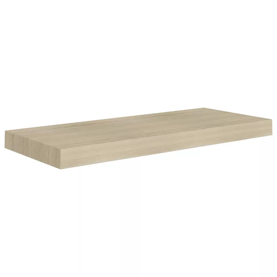 Schwebendes Wandregal Eichefarben 60x23,5x3,8 Cm Mdf günstig online kaufen