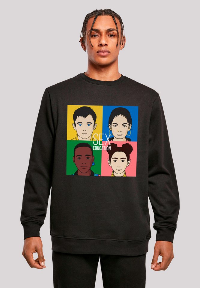 F4NT4STIC Sweatshirt "Sex Education Blur Cover Netflix TV Series", Premium günstig online kaufen