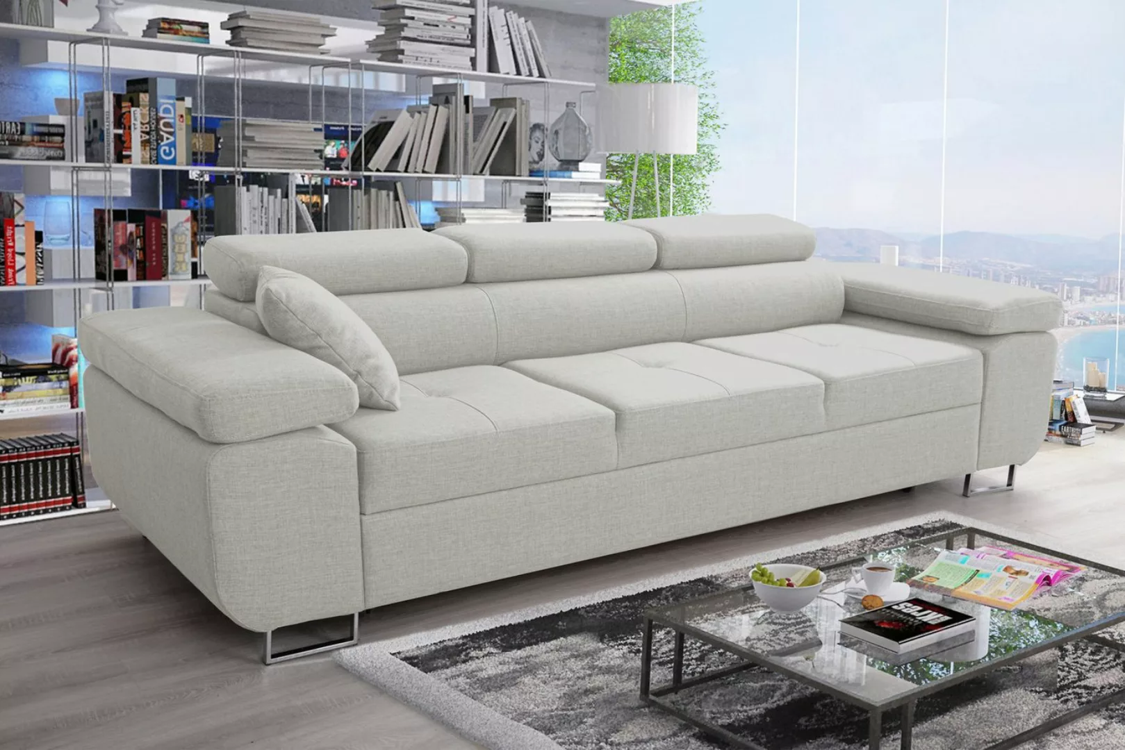 ROYAL24_MARKT Sofa - Ein Design, das Eleganz und komfortablen Schlaf verein günstig online kaufen