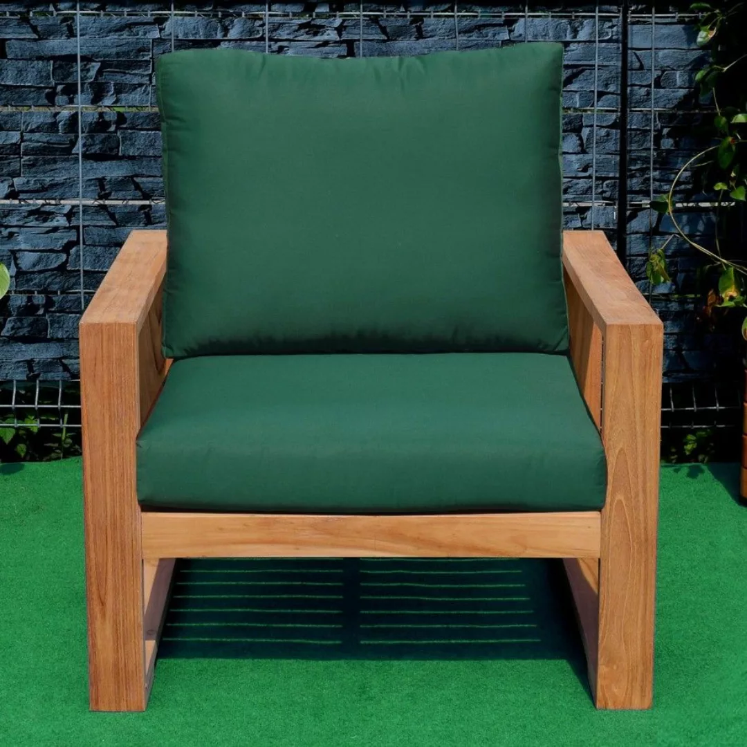 Lounge Sessel Treviso Teak Massivholz günstig online kaufen