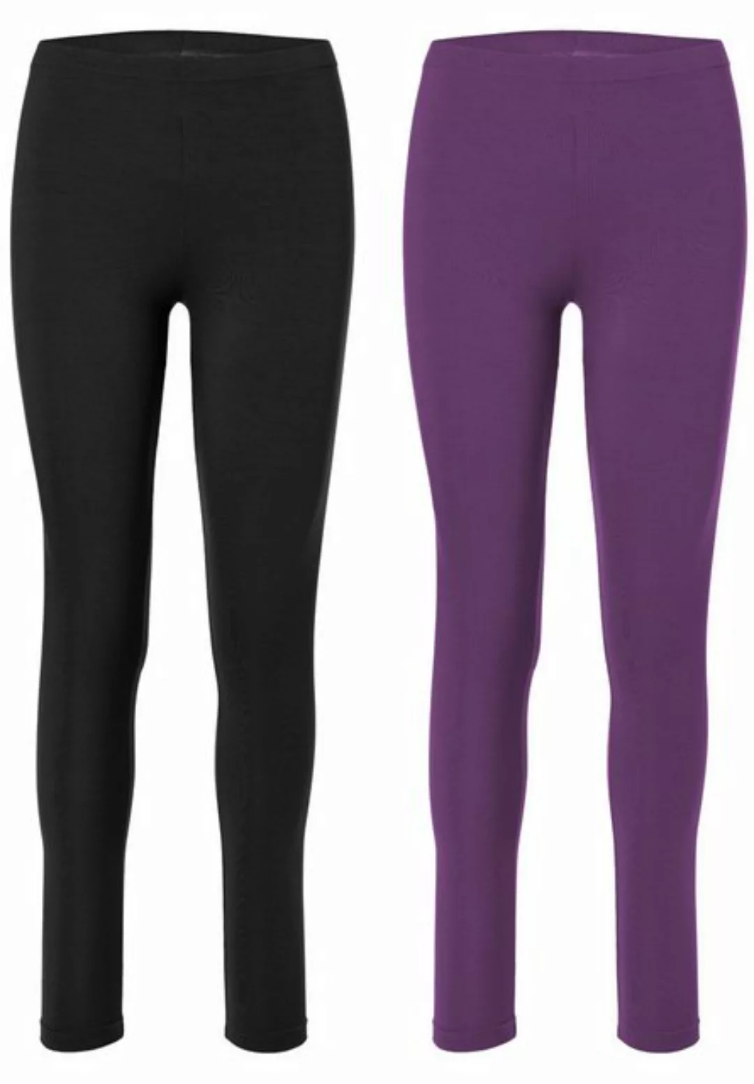 Merry Style Leggings 2er Pack Damen Hose aus Baumwolle MS10-198 (1-tlg) günstig online kaufen