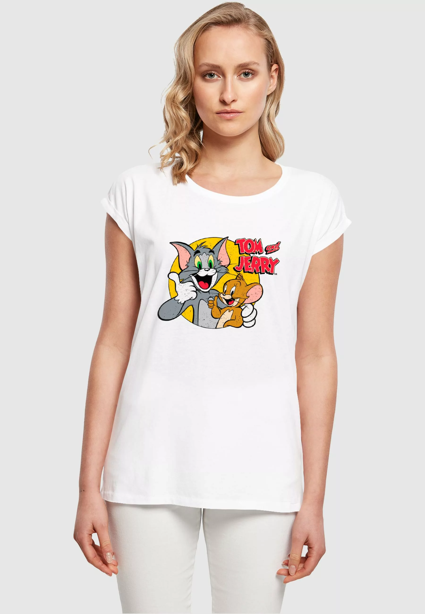 ABSOLUTE CULT T-Shirt "ABSOLUTE CULT Damen Ladies Tom and Jerry - Thumbs up günstig online kaufen