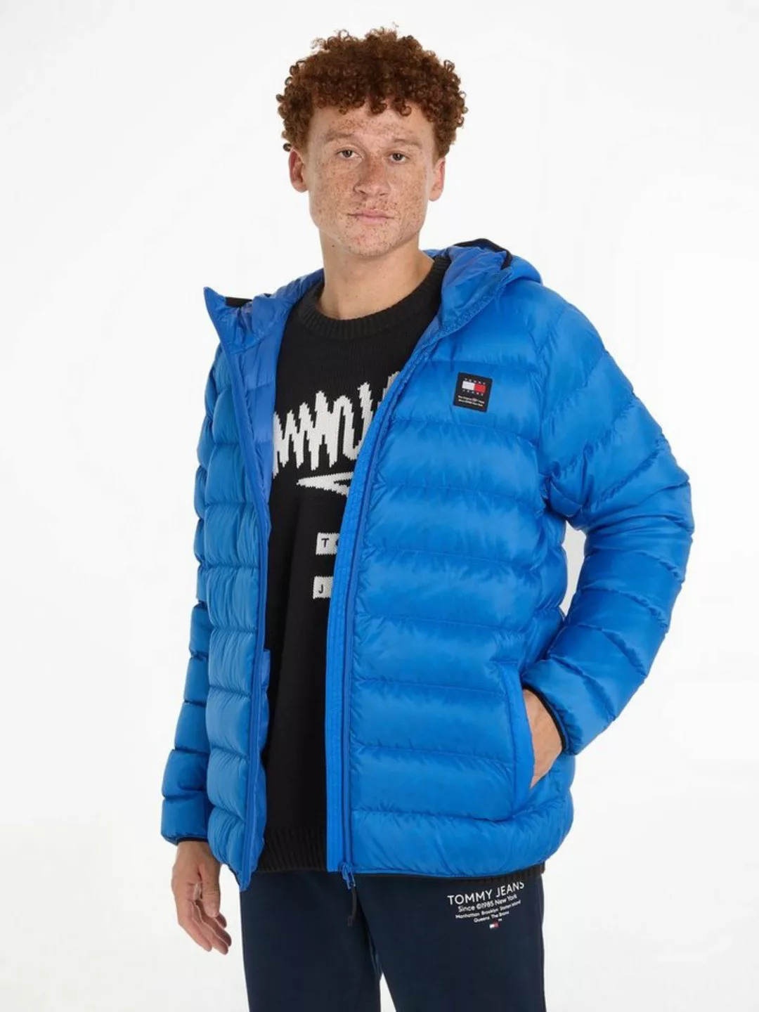 Tommy Jeans Daunenjacke TJM HOODED LT DOWN JACKET EXT mit Kapuze und integr günstig online kaufen