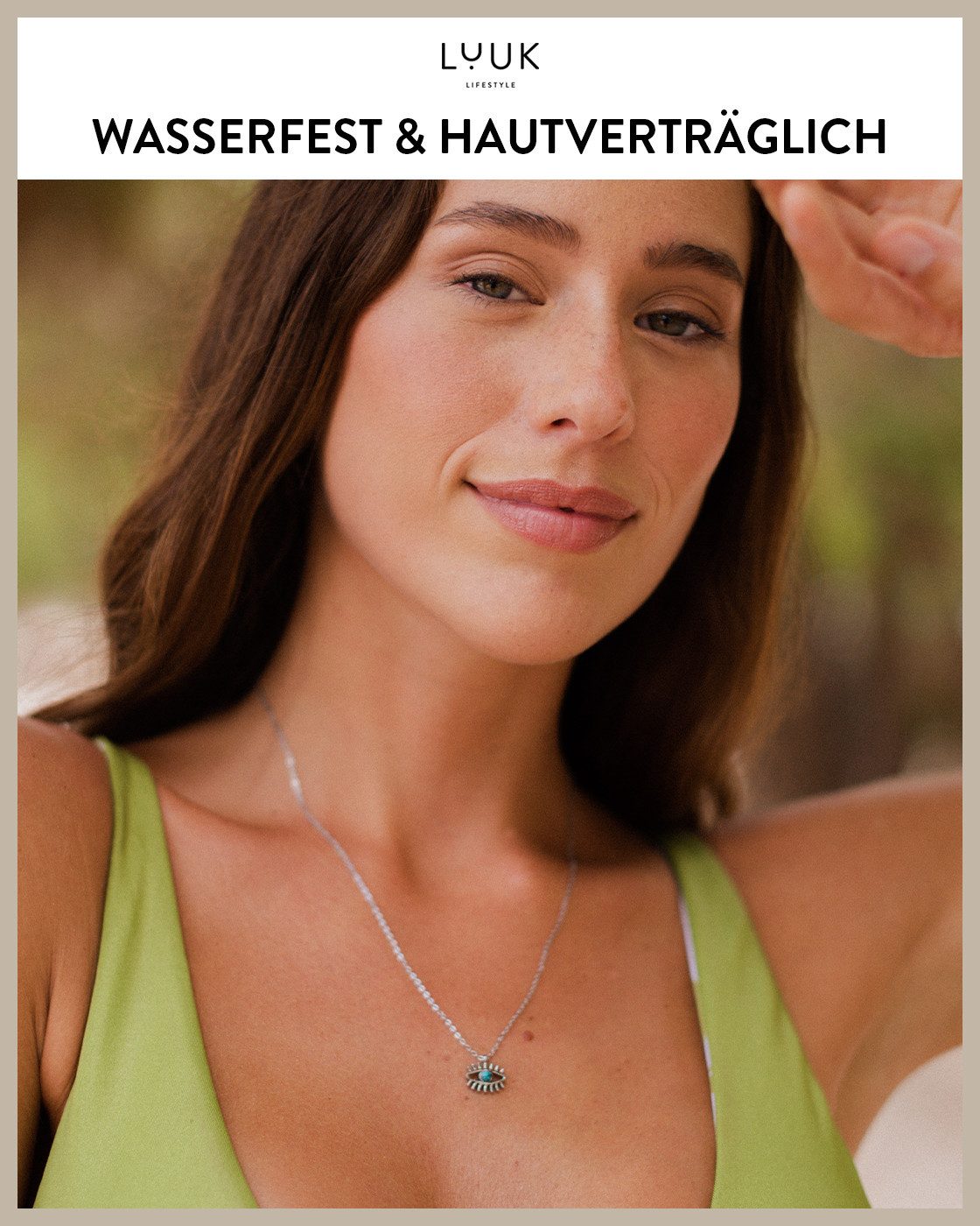 LUUK LIFESTYLE Kette mit Anhänger Evil günstig online kaufen
