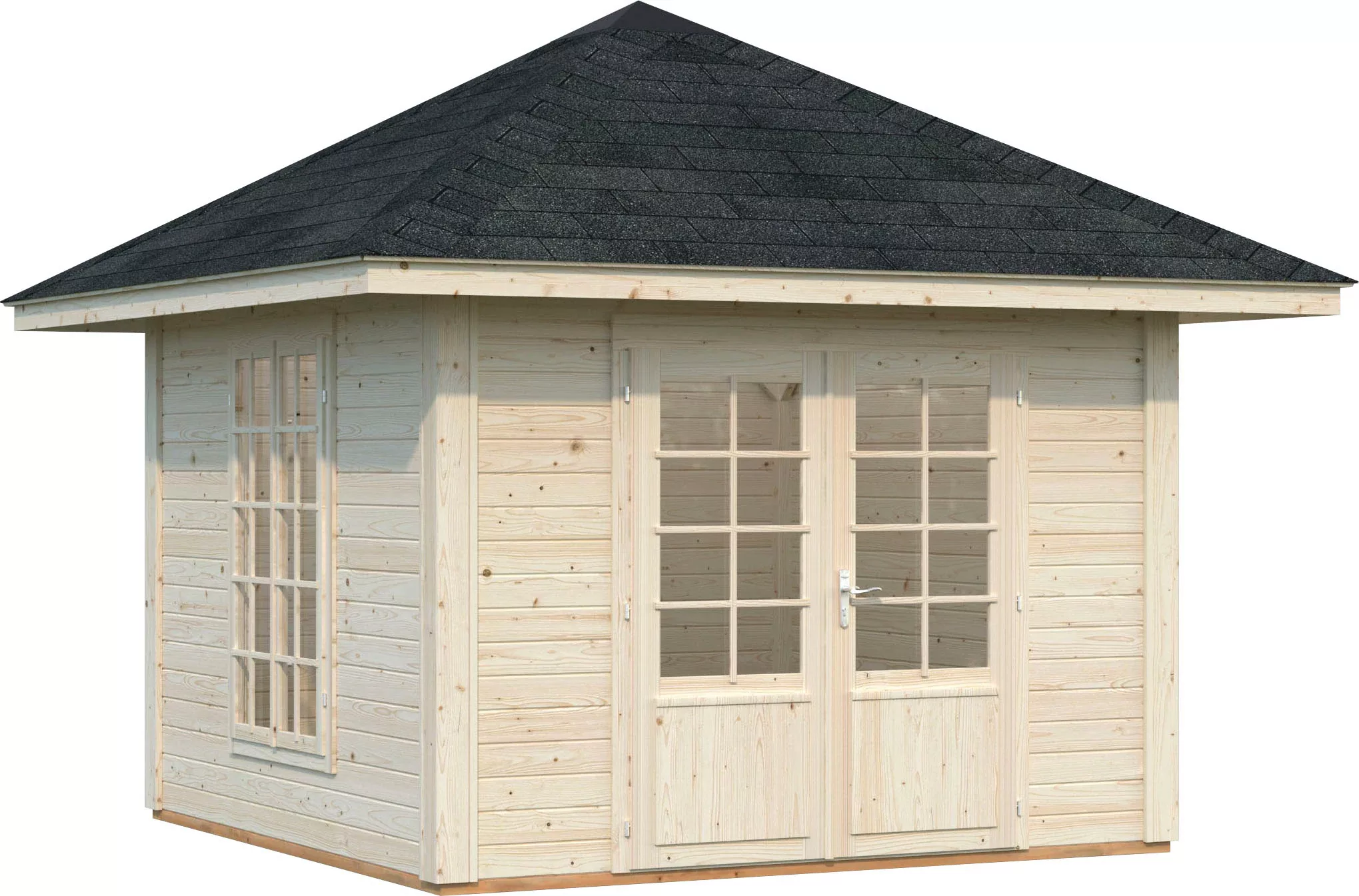 Palmako Holzpavillon "Bianca 8,3 m² Set 5", BxTxH: 300x300x323 cm günstig online kaufen