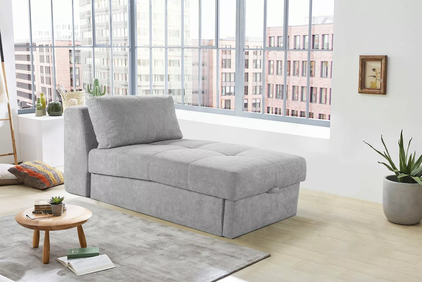 Jockenhöfer Gruppe Schlafsofa "Robin", Bettfunktion und Bettkasten, mit Fed günstig online kaufen