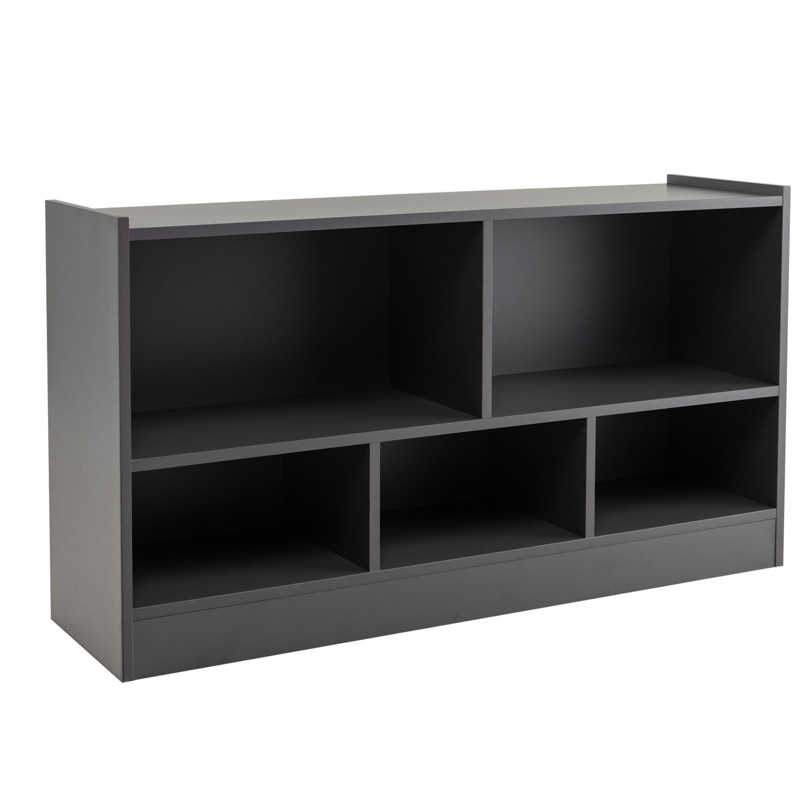 COSTWAY Bücherregal, Spielzeugschrank, 2 große Fächer günstig online kaufen