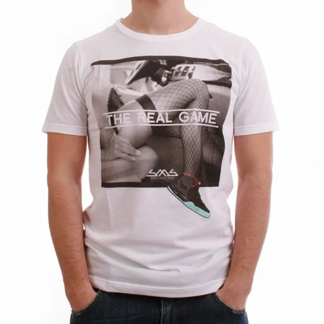 SMS Simple Makes Sense T-Shirt Men - THE REAL GAME YEEZY - White günstig online kaufen