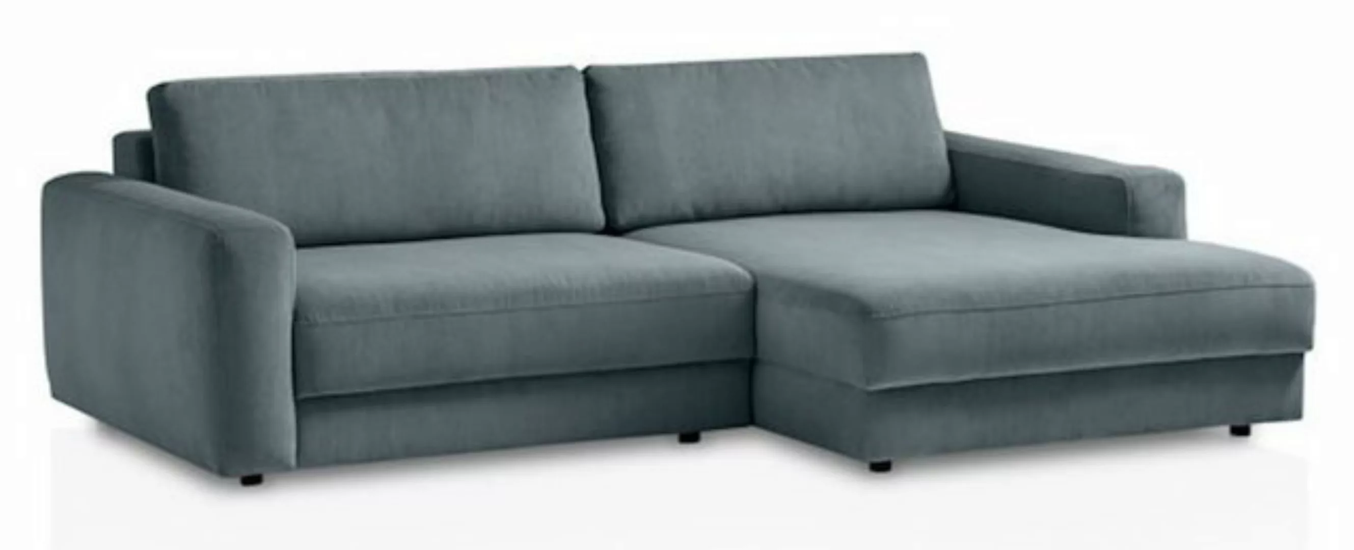 Feldmann-Wohnen Ecksofa Bogota, Bogota 1 Teile, 250x176x84cm blaugrau Recam günstig online kaufen