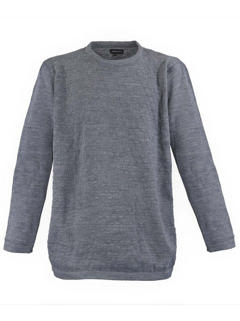 Lavecchia Strickpullover Lavecchia Herren Strickpullover LV-404 (Grey, 4XL) günstig online kaufen