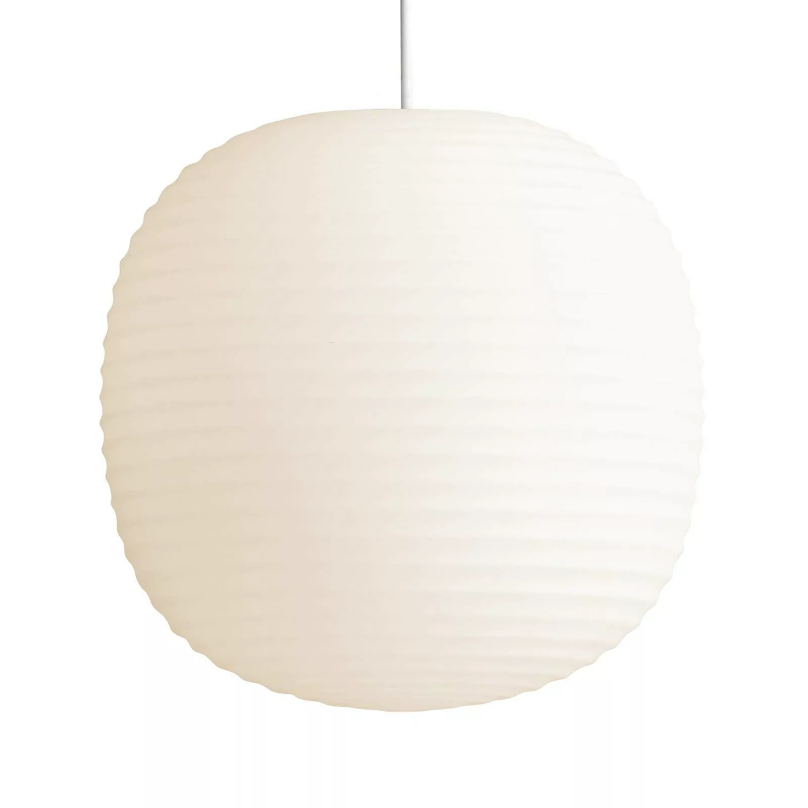 New Works - Lantern Pendelleuchte M - weiß/matt/H 30cm / Ø 30cm günstig online kaufen