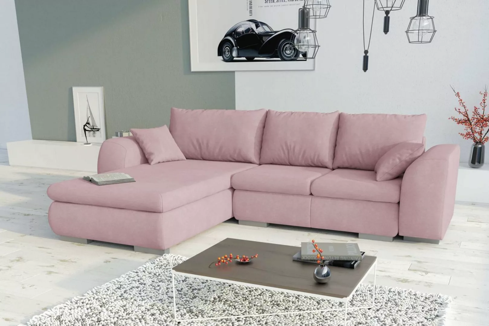 99rooms Ecksofa Salturo, L-Form, Eckcouch, Design günstig online kaufen