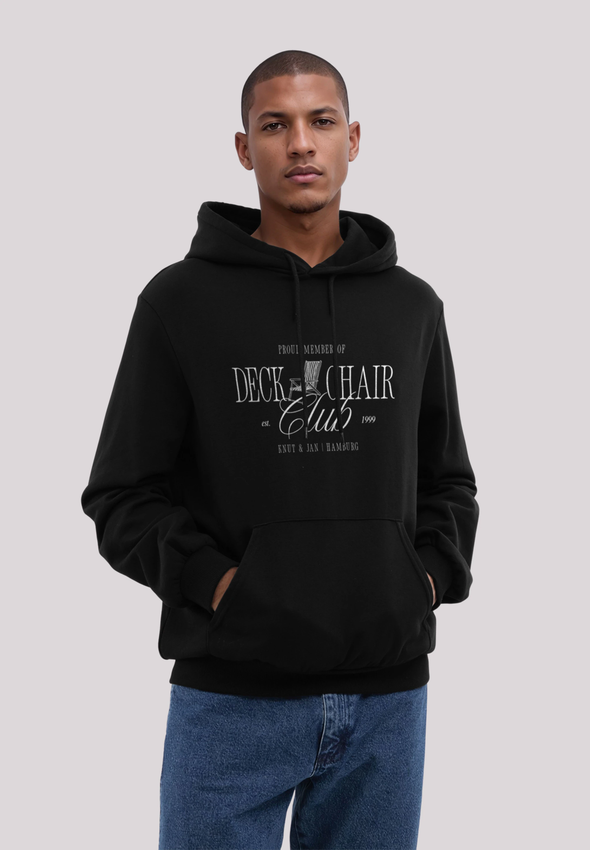 F4NT4STIC Kapuzenpullover "Deck Chair Club Knut und Jan", Osteee Kollektion günstig online kaufen