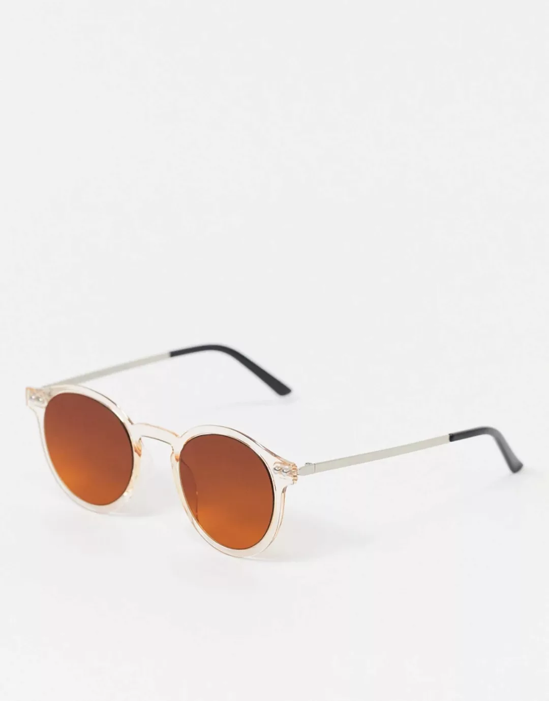 Spitfire – British Summer – Runde Sonnenbrille in Orange günstig online kaufen