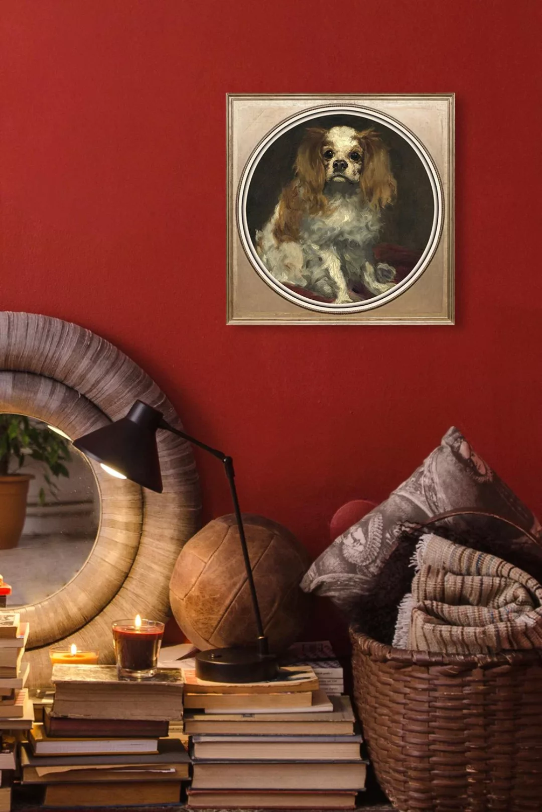 queence Acrylglasbild "Spaniel" günstig online kaufen