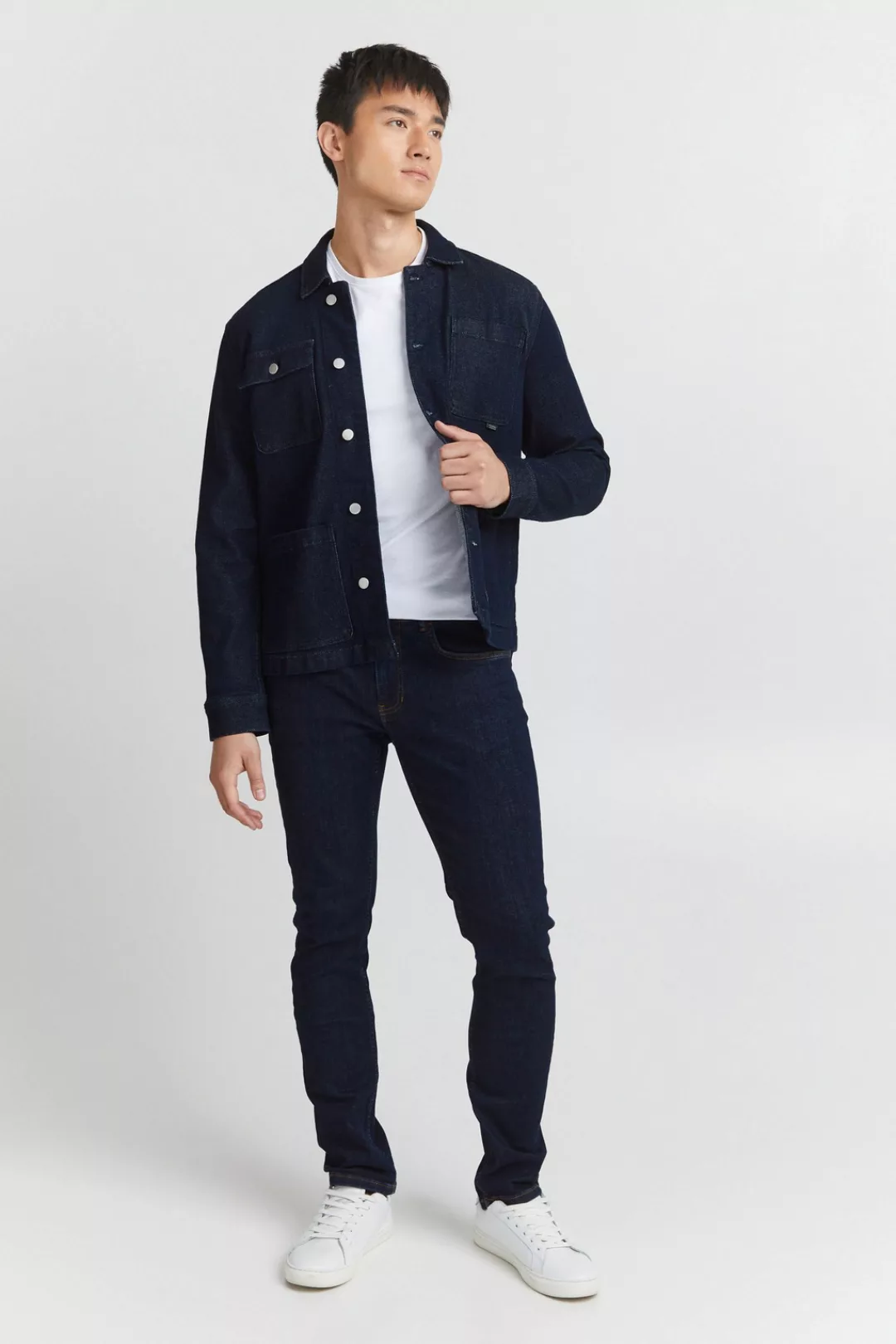 Casual Friday Jeansjacke CFJerslev - raw denim jacket - 20504375 günstig online kaufen