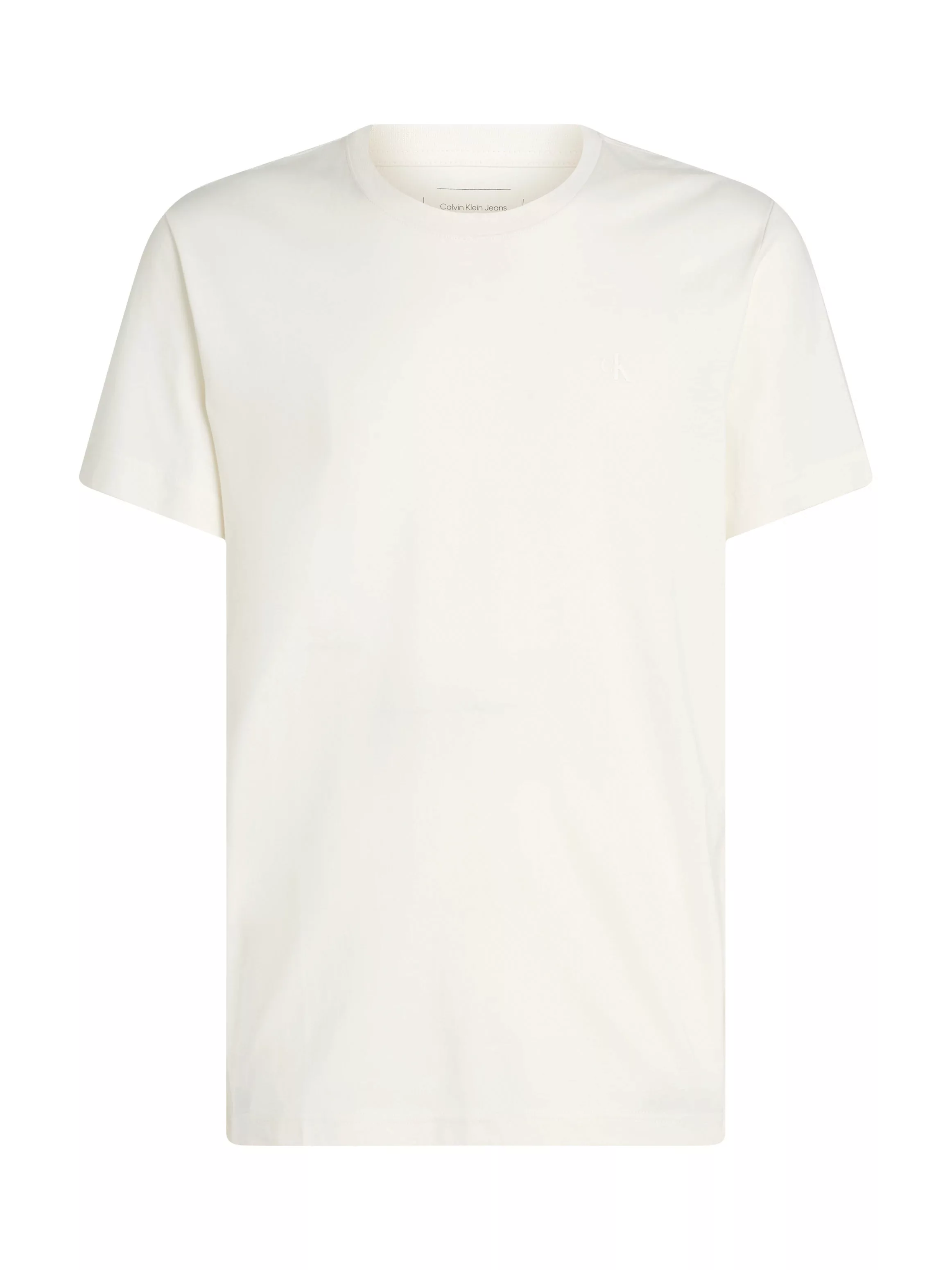 Calvin Klein Jeans T-Shirt TEXTURED MONOLOGO TEE mit Backprint günstig online kaufen