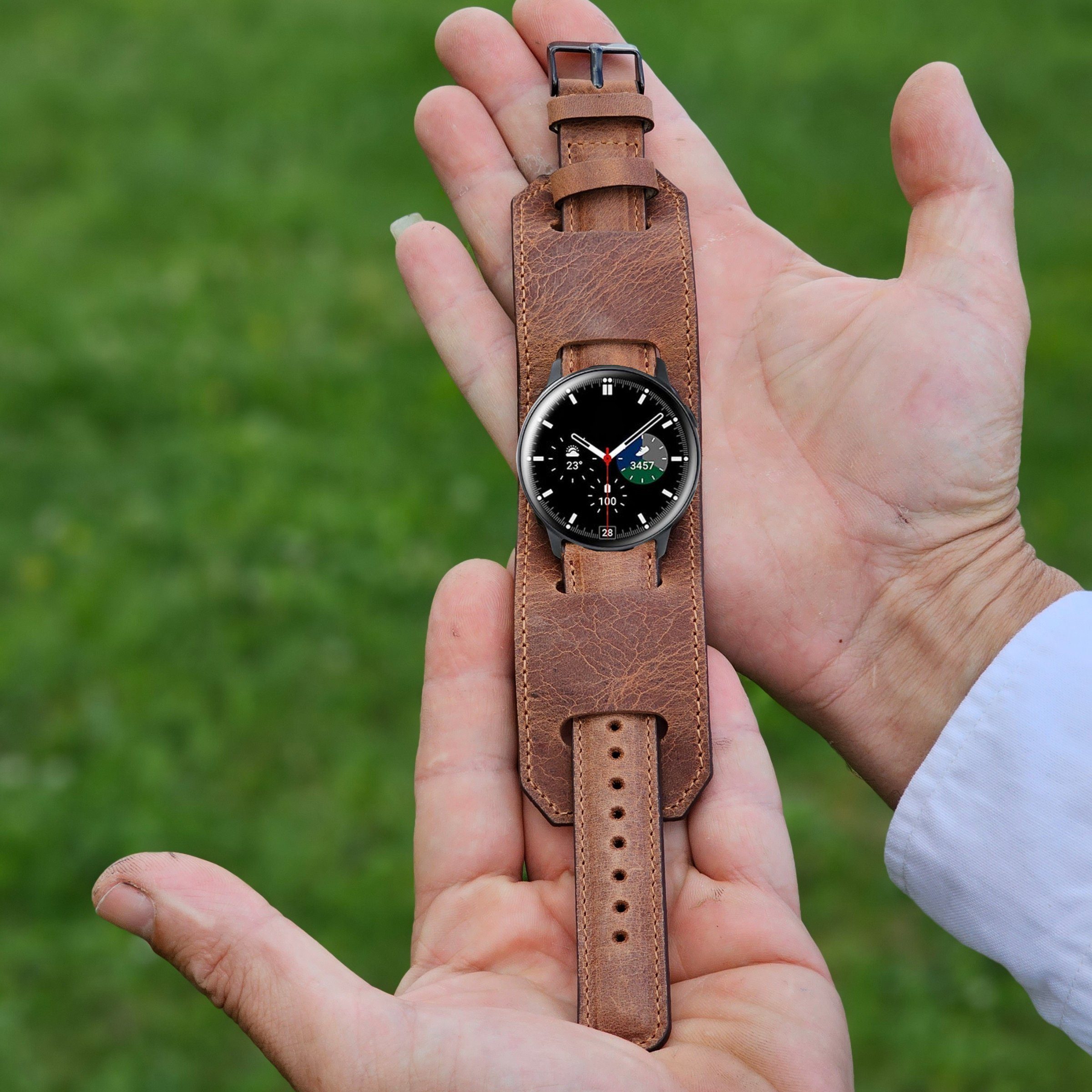 Renna Leather Smartwatch-Armband Apple Watch Band günstig online kaufen