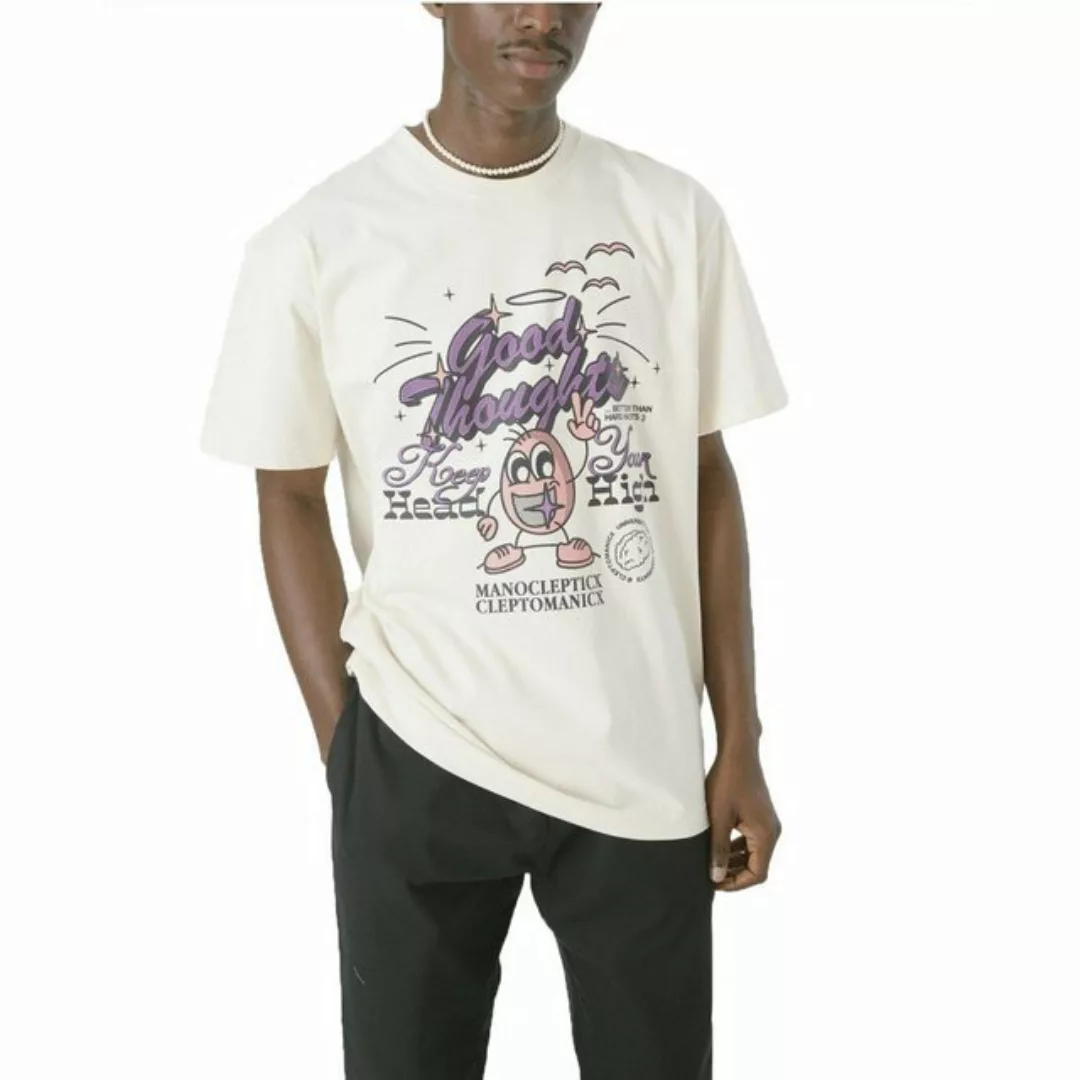Cleptomanicx T-Shirt Good Vibes mit großflächigem Rückenprint günstig online kaufen