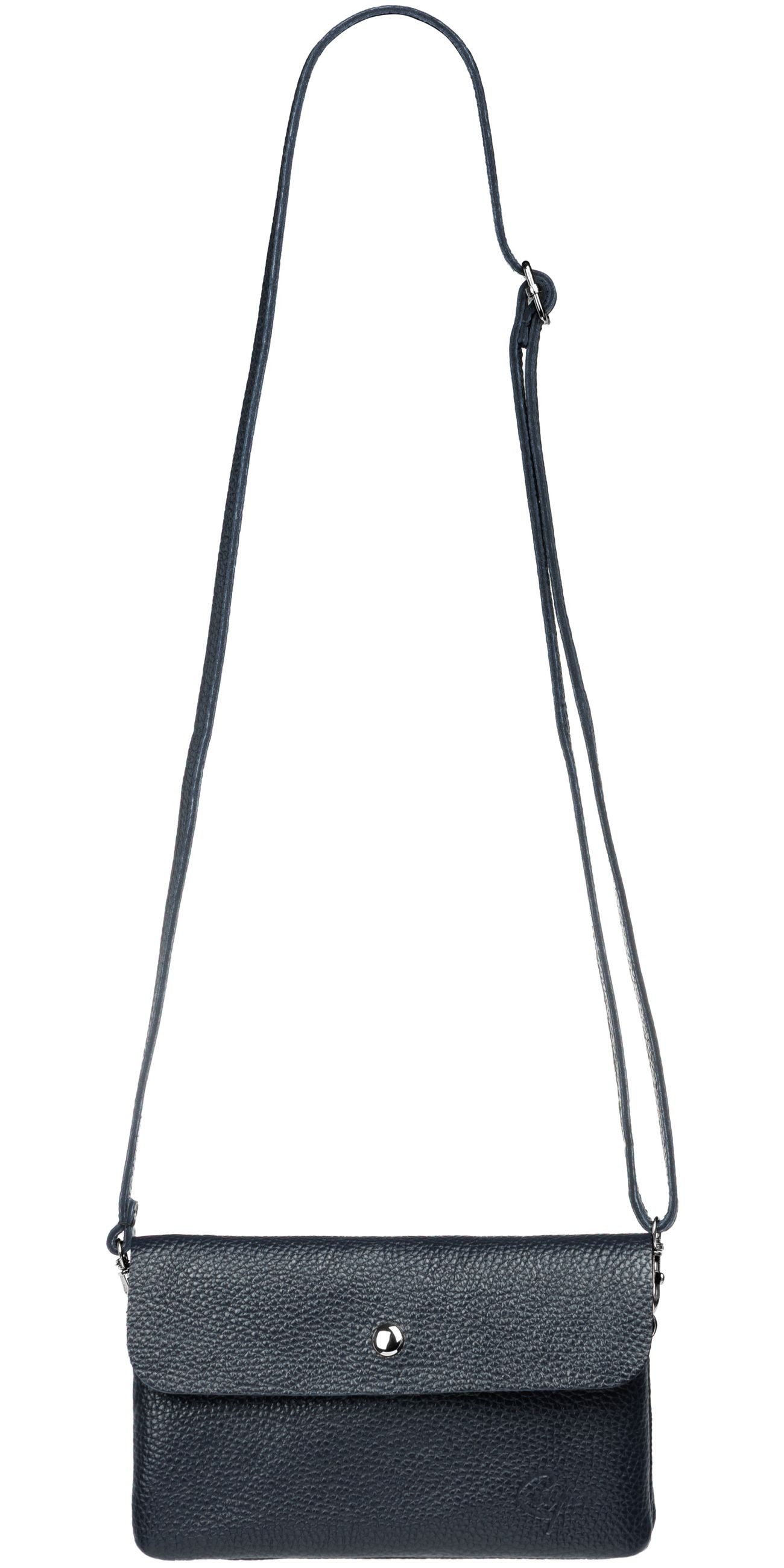 Caspar Umhängetasche Kleine Leder Clutch Damen günstig online kaufen