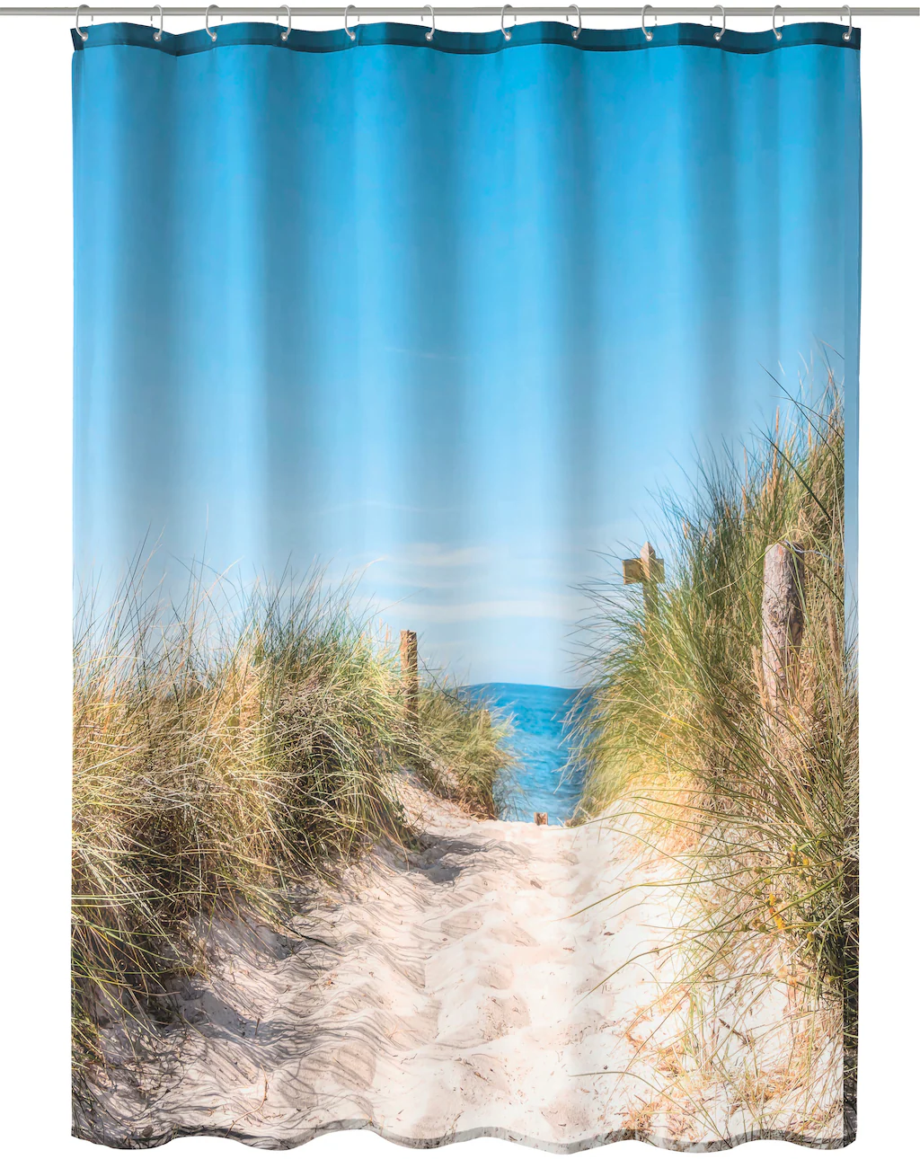 Kleine Wolke Duschvorhang "Borkum" günstig online kaufen