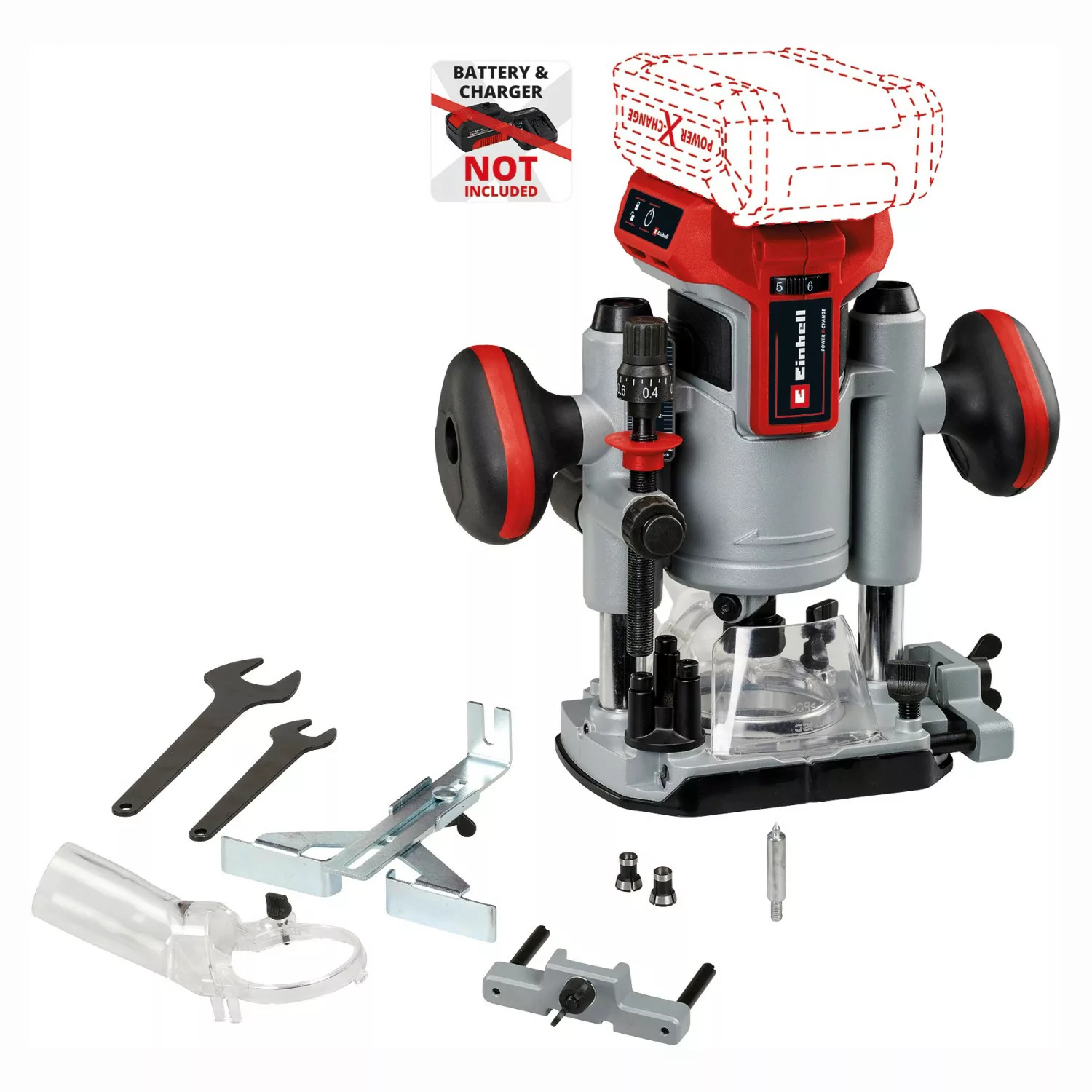 Einhell Professional Akku-Oberfräse TP-RO 18 Li BL - Solo günstig online kaufen