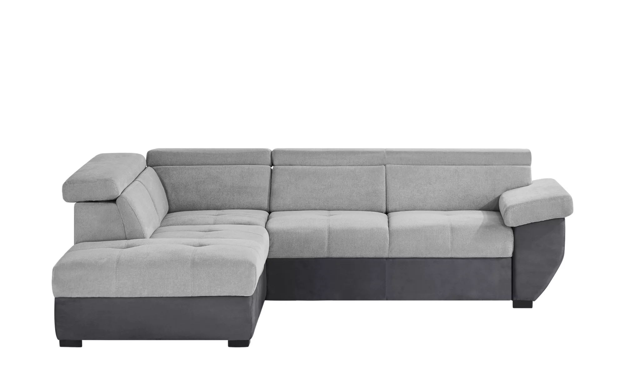 uno Ecksofa  Formula - grau - 79 cm - Polstermöbel > Sofas > Ecksofas - Möb günstig online kaufen