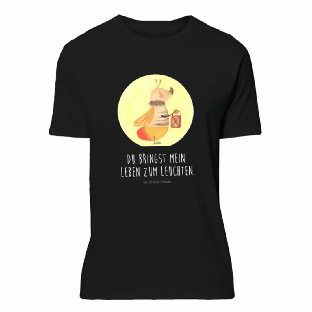 Mr. & Mrs. Panda T-Shirt Glühwürmchen - Schwarz - Geschenk, Tiere, magisch, günstig online kaufen