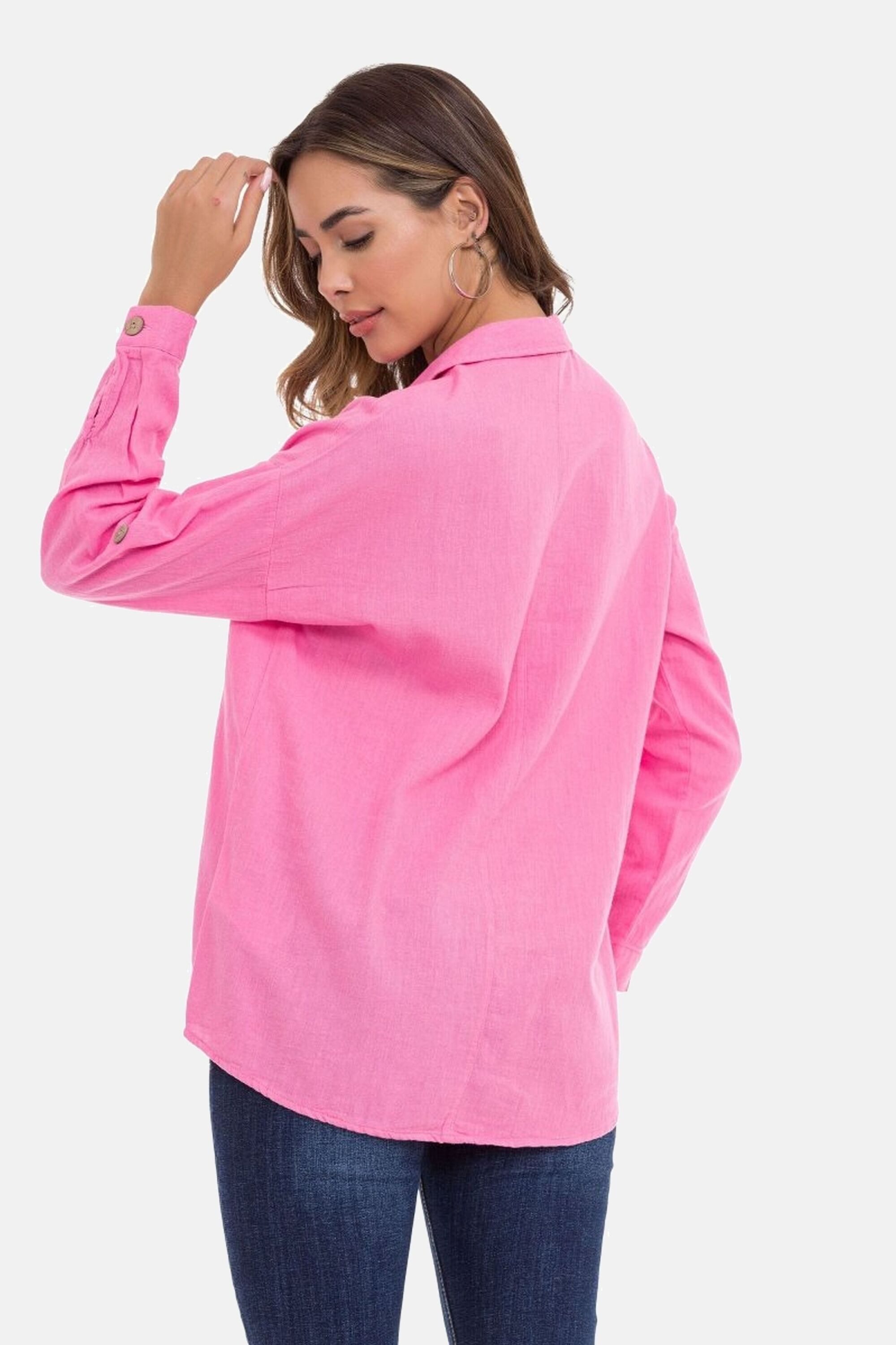 Cipo & Baxx Hemdbluse "Hemdbluse", (1 tlg.), mit Kontrastnähten, WH132 günstig online kaufen
