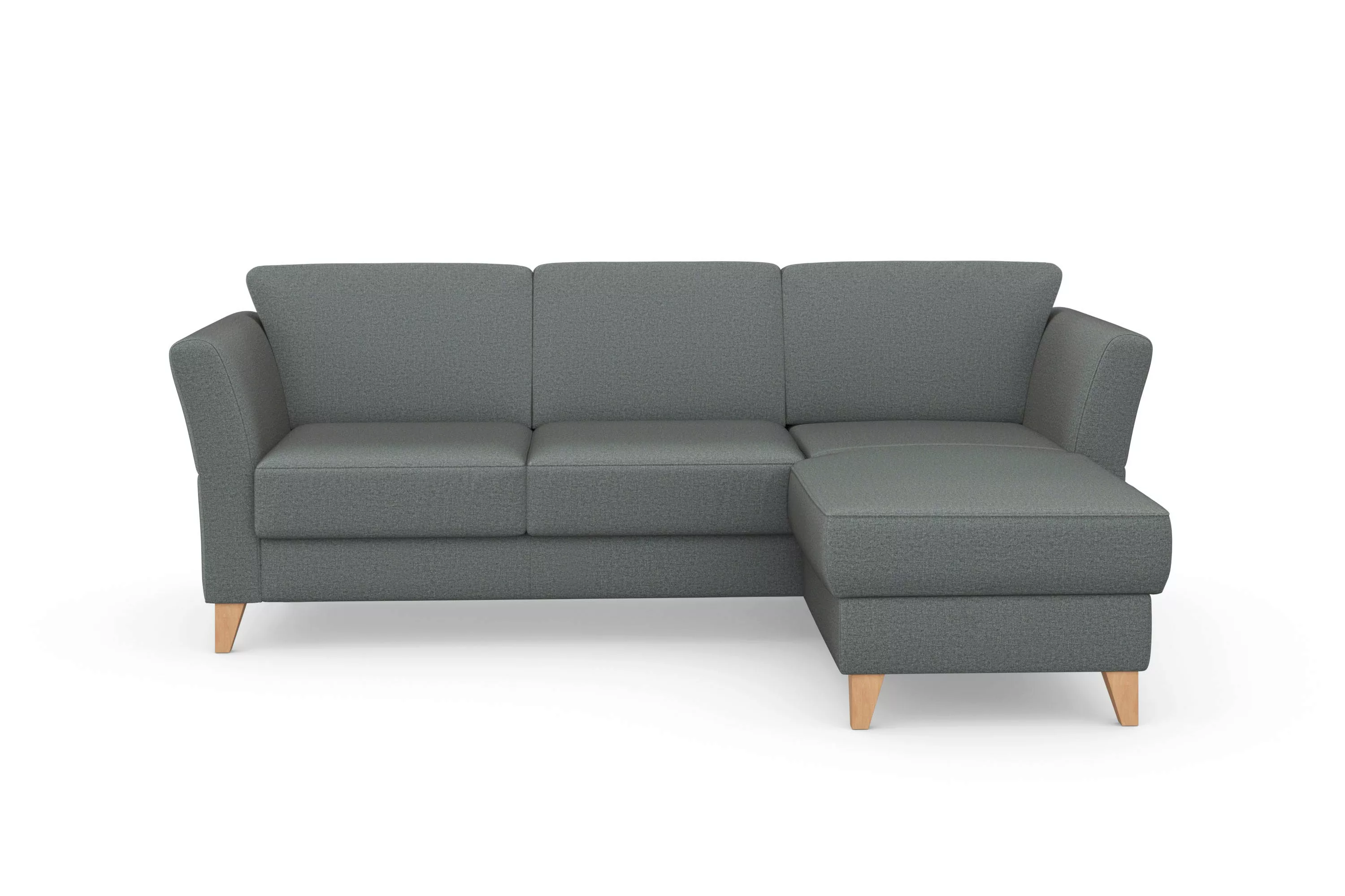 sit&more Ecksofa "Visby L-Form", Wahlweise mit Bettfunktion und Bettkasten, günstig online kaufen