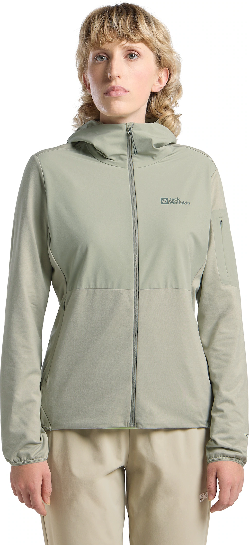 Jack Wolfskin Kapuzenfleecejacke "PRELIGHT TRAIL HOODY W", mit Kapuze günstig online kaufen