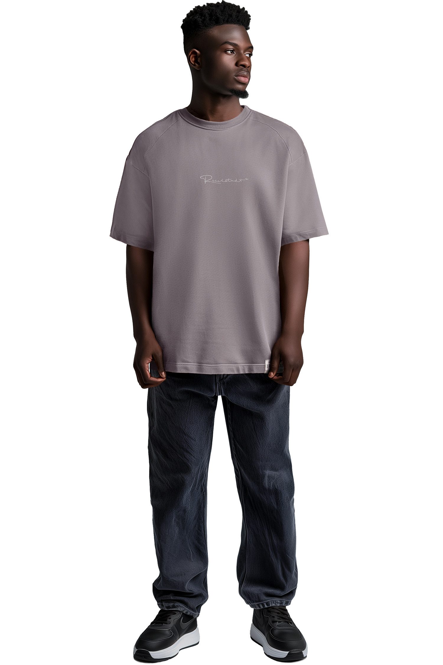 Reichstadt Oversize-Shirt Casual T-shirt 22RS033 mit günstig online kaufen