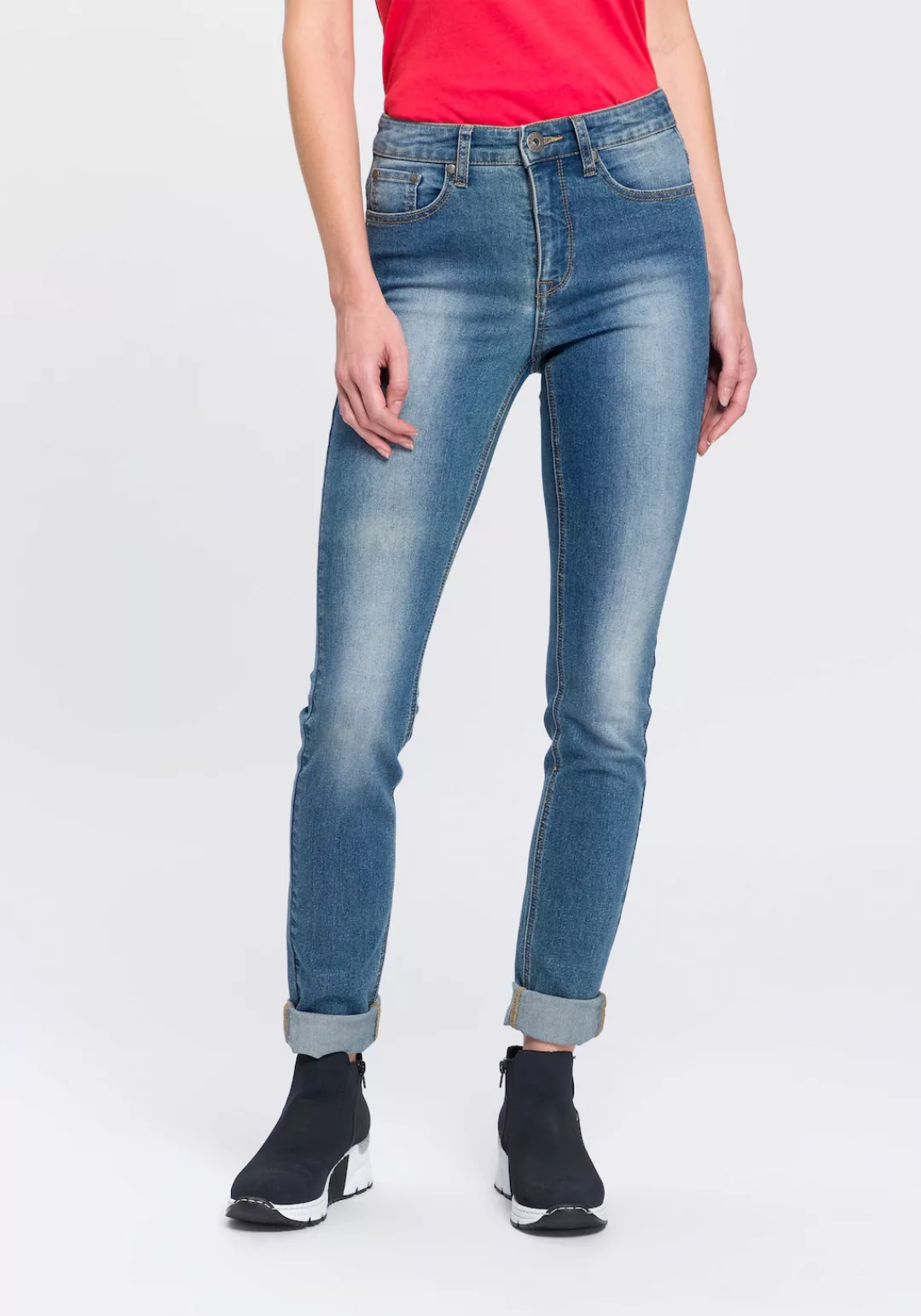 Arizona Slim-fit-Jeans "Shaping", High Waist günstig online kaufen