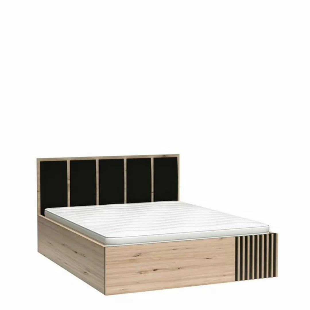 Compleo Polsterbett Doppelbett BORDO mit Bettkasten und mit Kopfteil, Ohne günstig online kaufen
