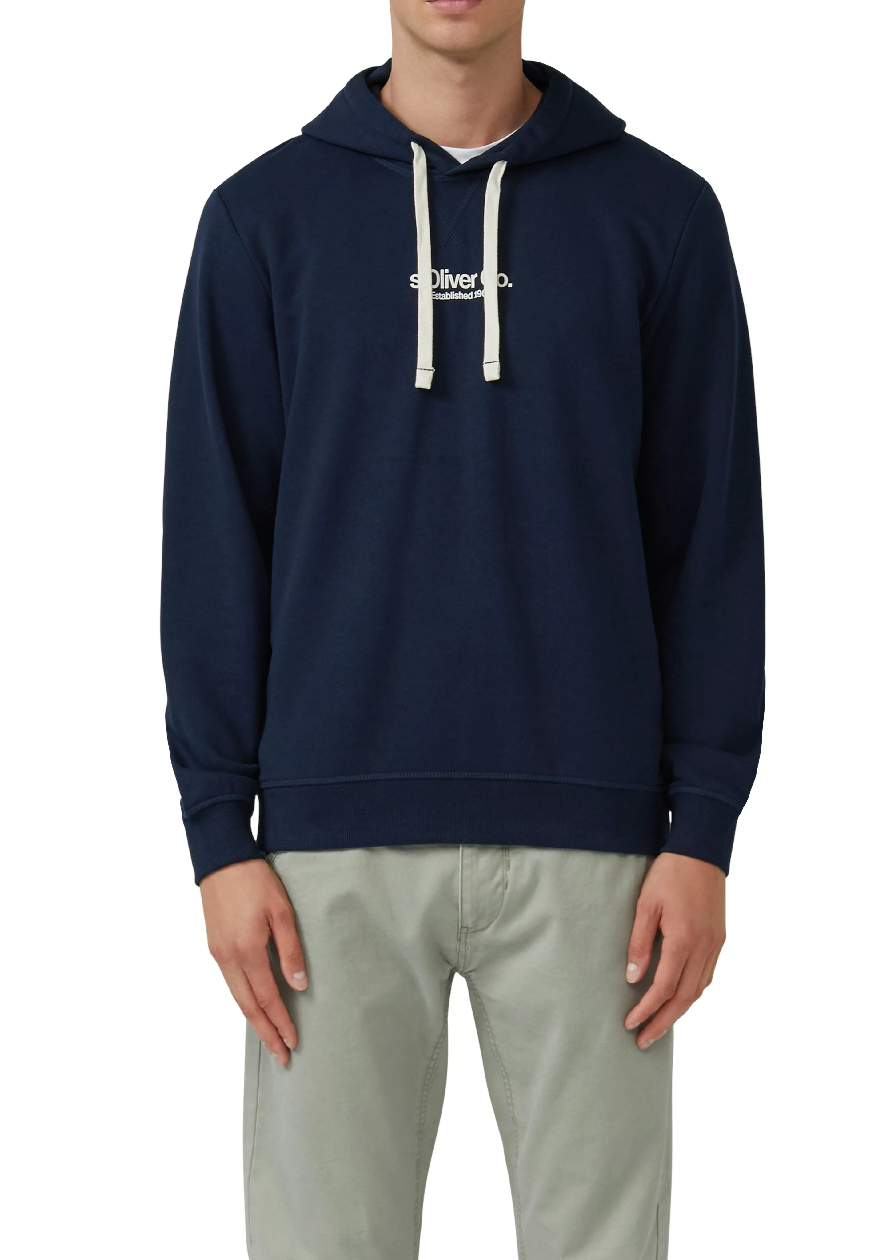 s.Oliver Hoodie, mit Logo Schriftzug günstig online kaufen