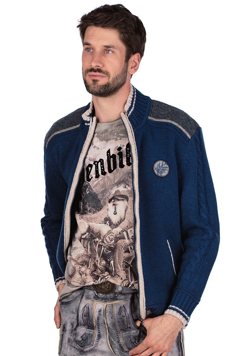 Spieth & Wensky Outdoorjacke Strickjacke Herren günstig online kaufen