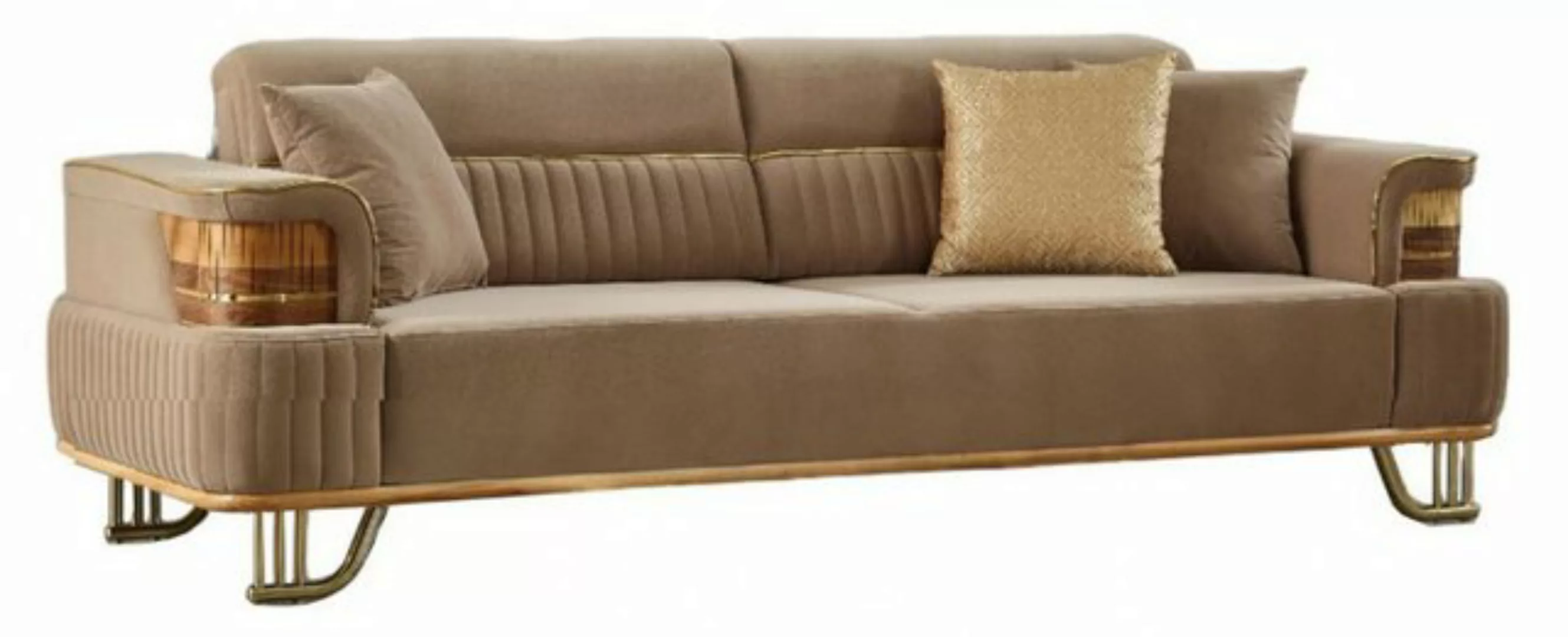 Villa Möbel Sofa Braga, 1 Stk. 3-Sitzer, Hand Made Quality, pflegeleichter günstig online kaufen