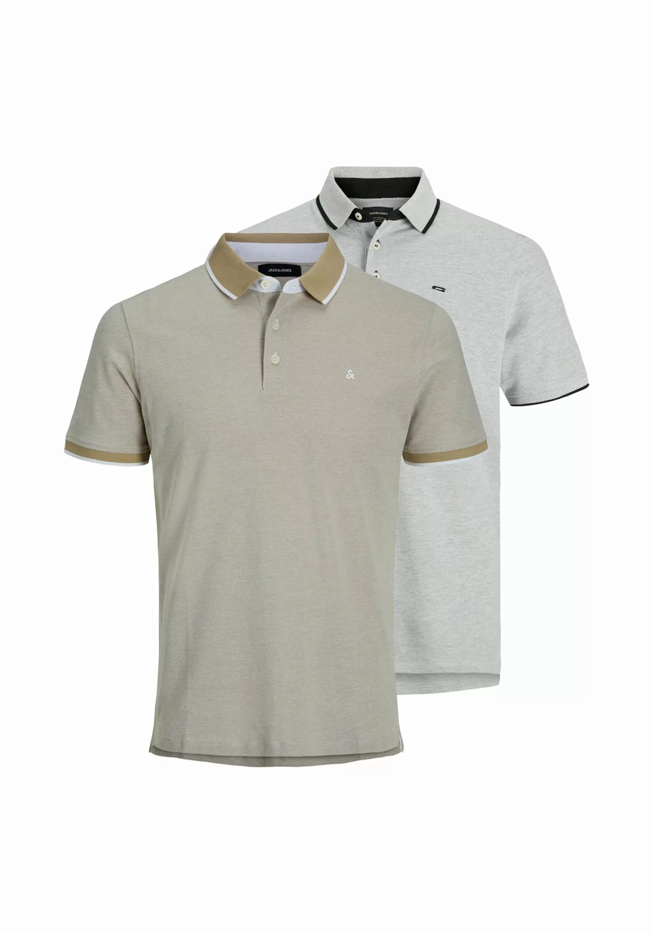 Jack & Jones Poloshirt "Poloshirt JJEPAULOS POLO 2PK 2er Pack" günstig online kaufen