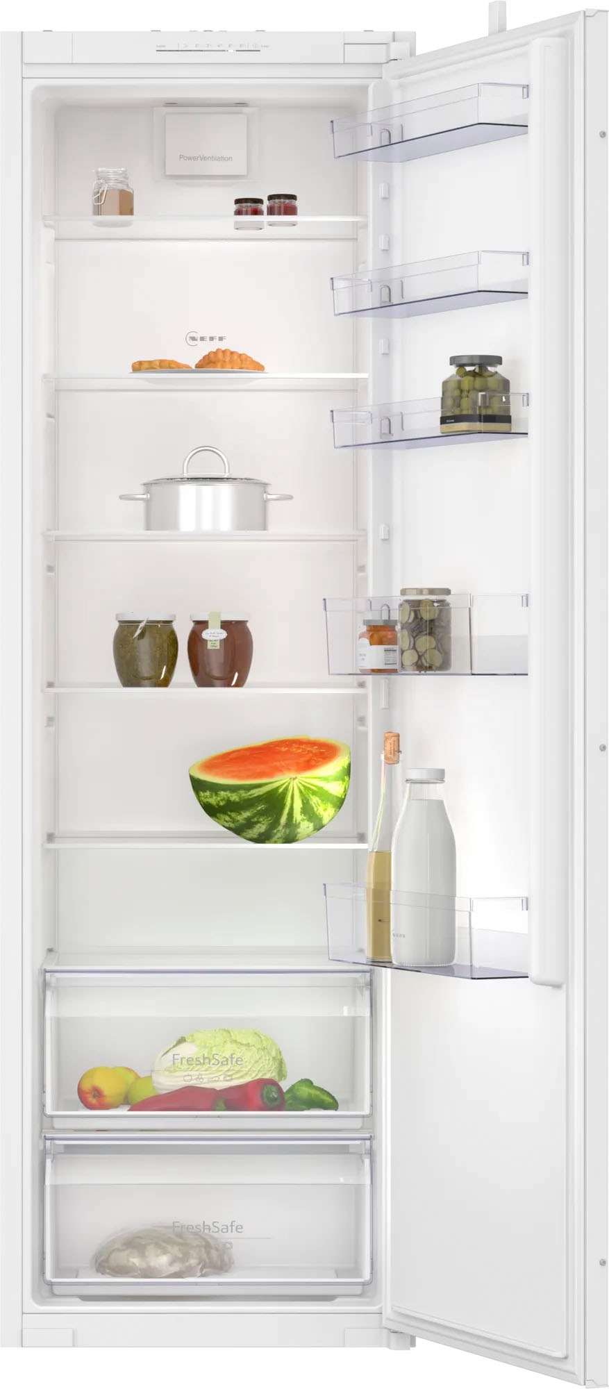 NEFF Einbaukühlschrank »KI1811SE0«, KI1811SE0, 177,2 cm hoch, 54,1 cm breit günstig online kaufen