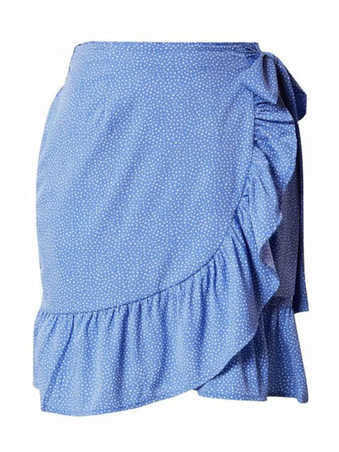 ONLY Sommerrock Kurzer Wickel Rock Falten Skirt ONLOLIVIA 4848 in Blau-2 günstig online kaufen