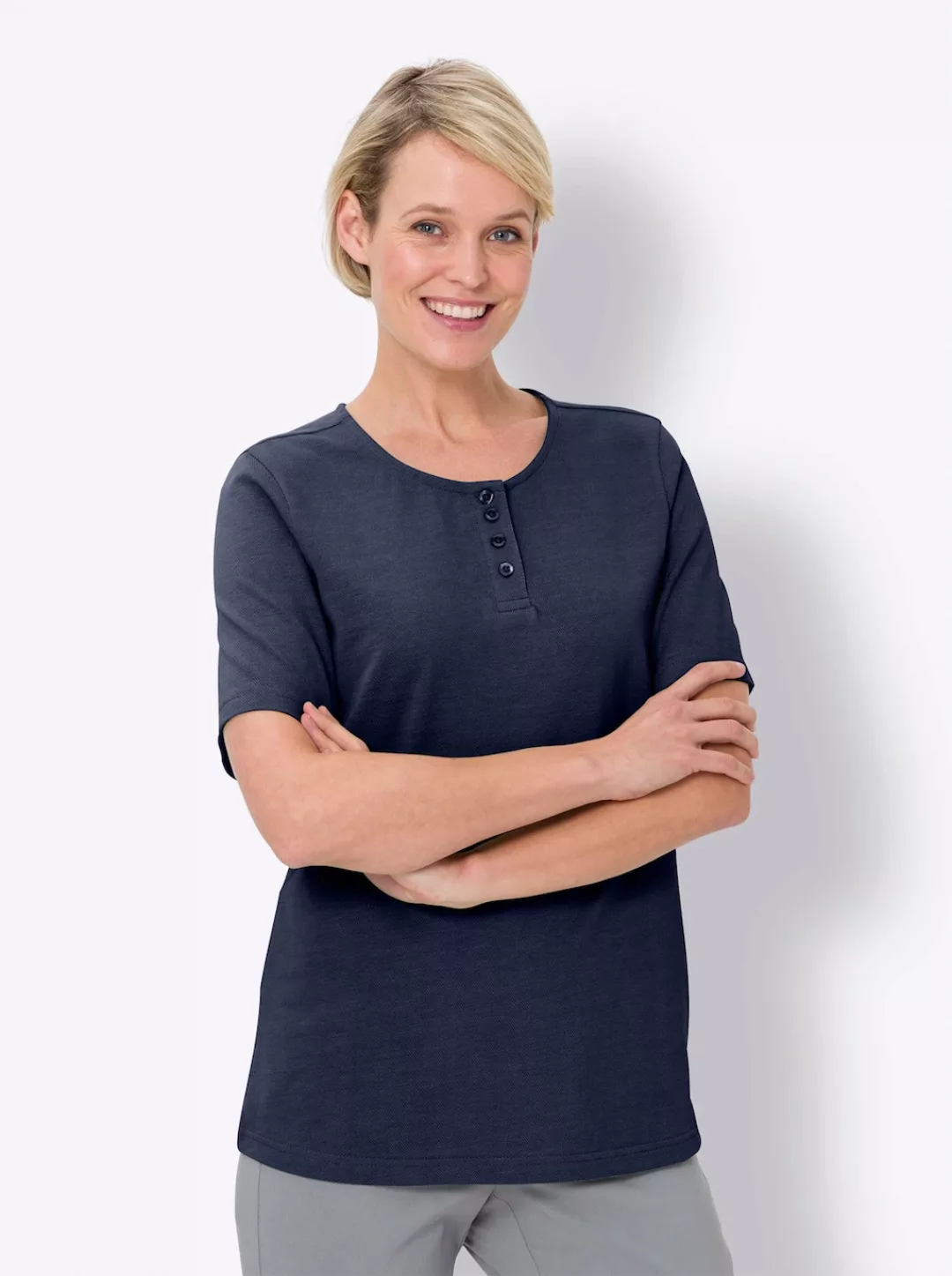 Classic Basics Kurzarmshirt "Kurzarm-Shirt" günstig online kaufen