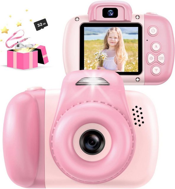 AONISE Kinderkamera (20 MP, 8x opt. Zoom, Videoaufnahme,1080P, 32 GB Micro günstig online kaufen