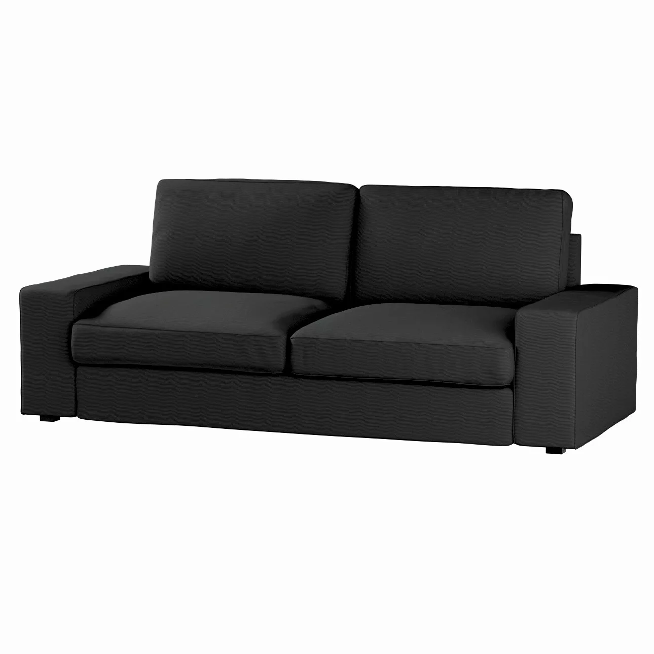 Bezug für Kivik 3-Sitzer Sofa, schwarz, Bezug für Sofa Kivik 3-Sitzer, Etna günstig online kaufen